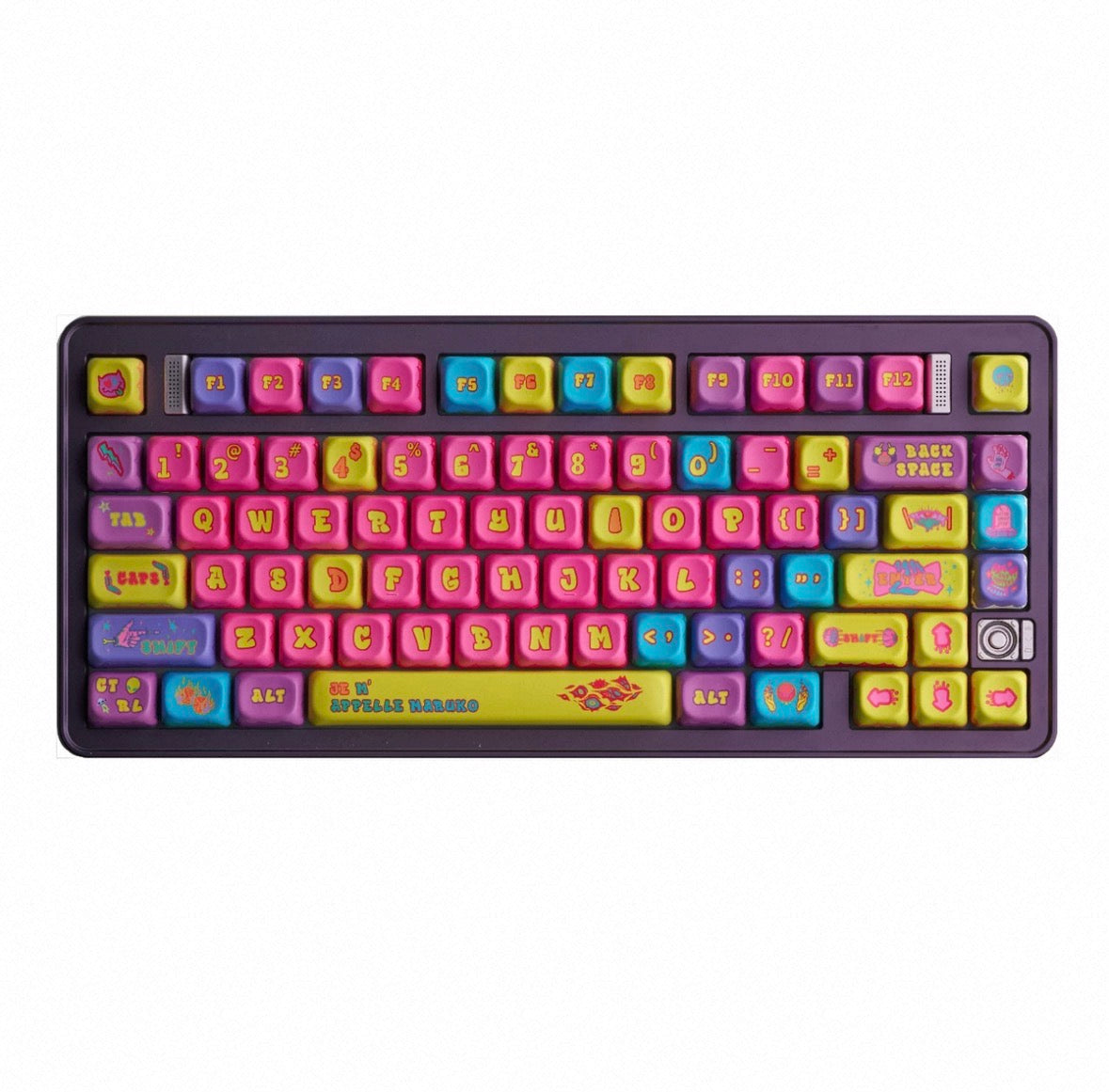 Quirky Graffiti Keycap Set