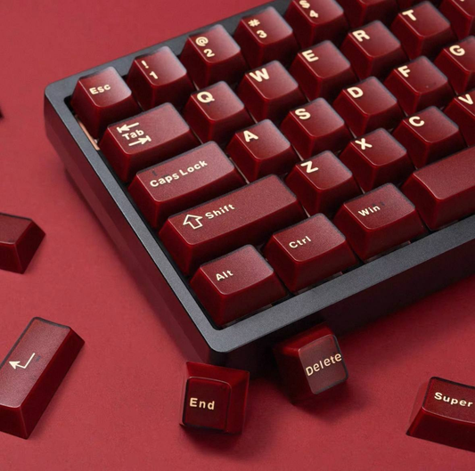 Red Pyga Keycap Set