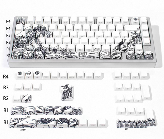 Wave Keycap Set