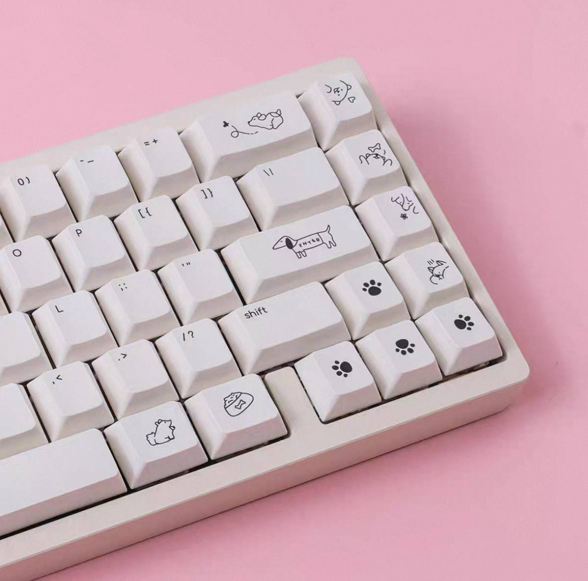Little Dog Keycap Set