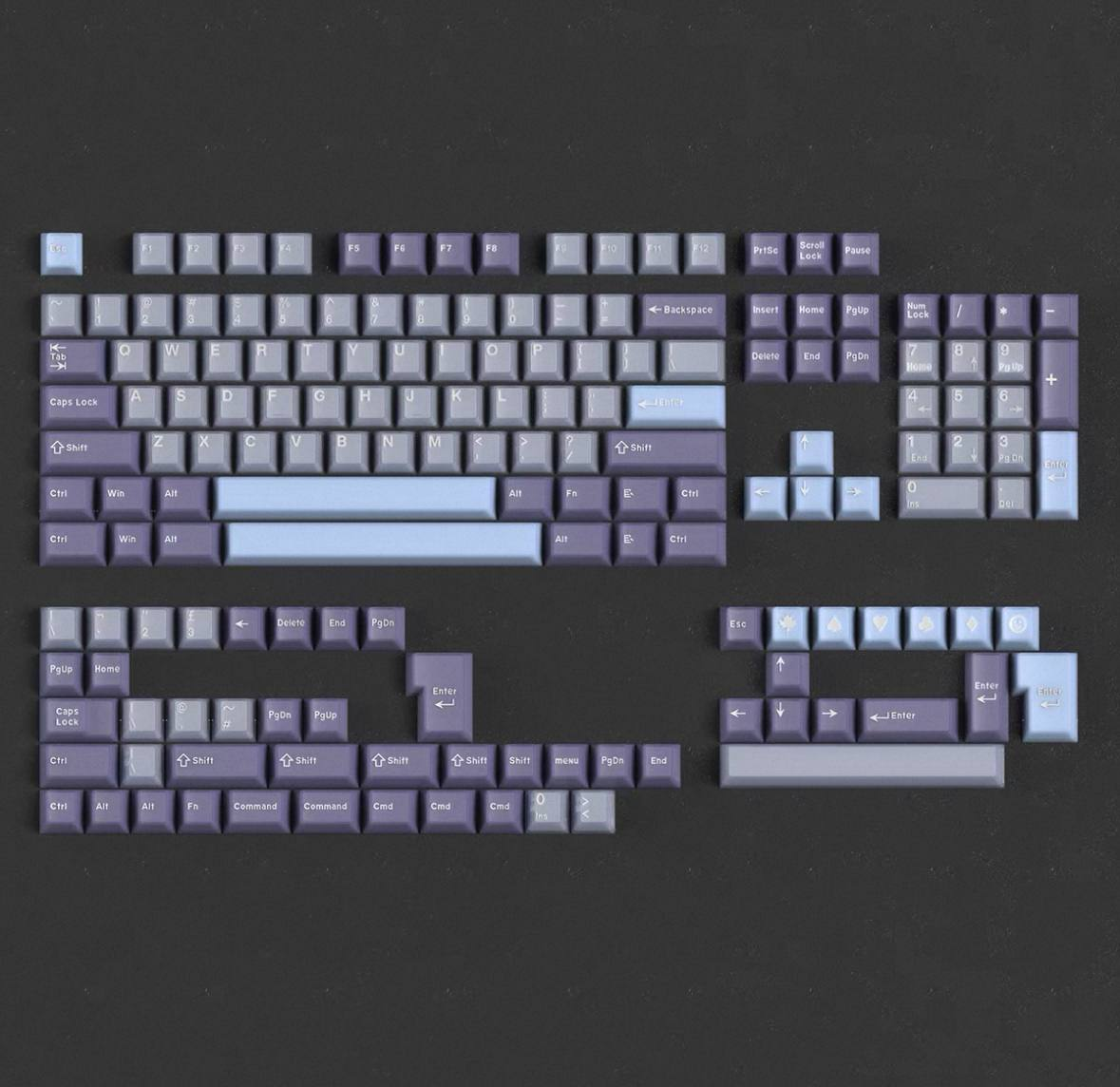Translucent Bubble Keycap Set