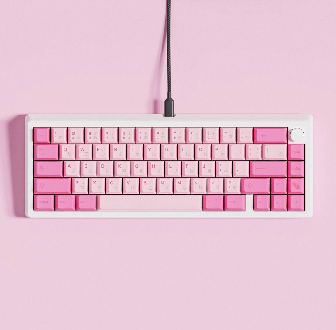 Pink Aniya Keycap Set