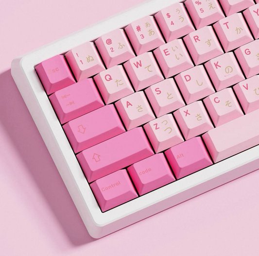 Pink Aniya Keycap Set