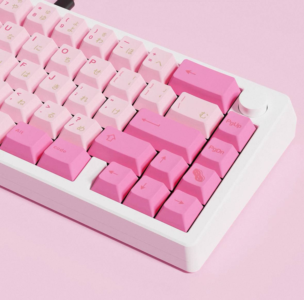 Pink Aniya Keycap Set