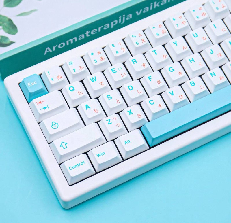 Blue/Pink Accent Keycap Sets