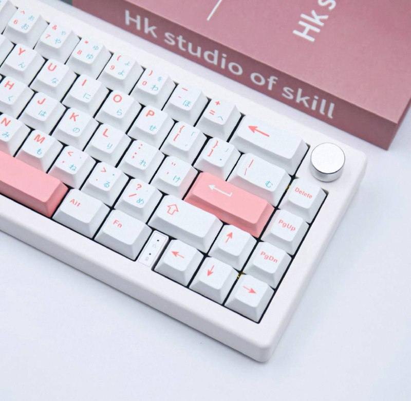 Blue/Pink Accent Keycap Sets