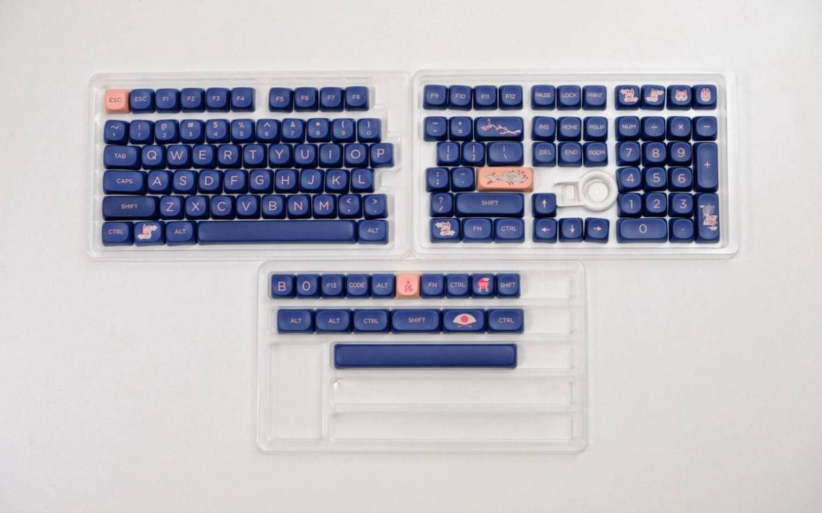 Kitsune Keycap Set