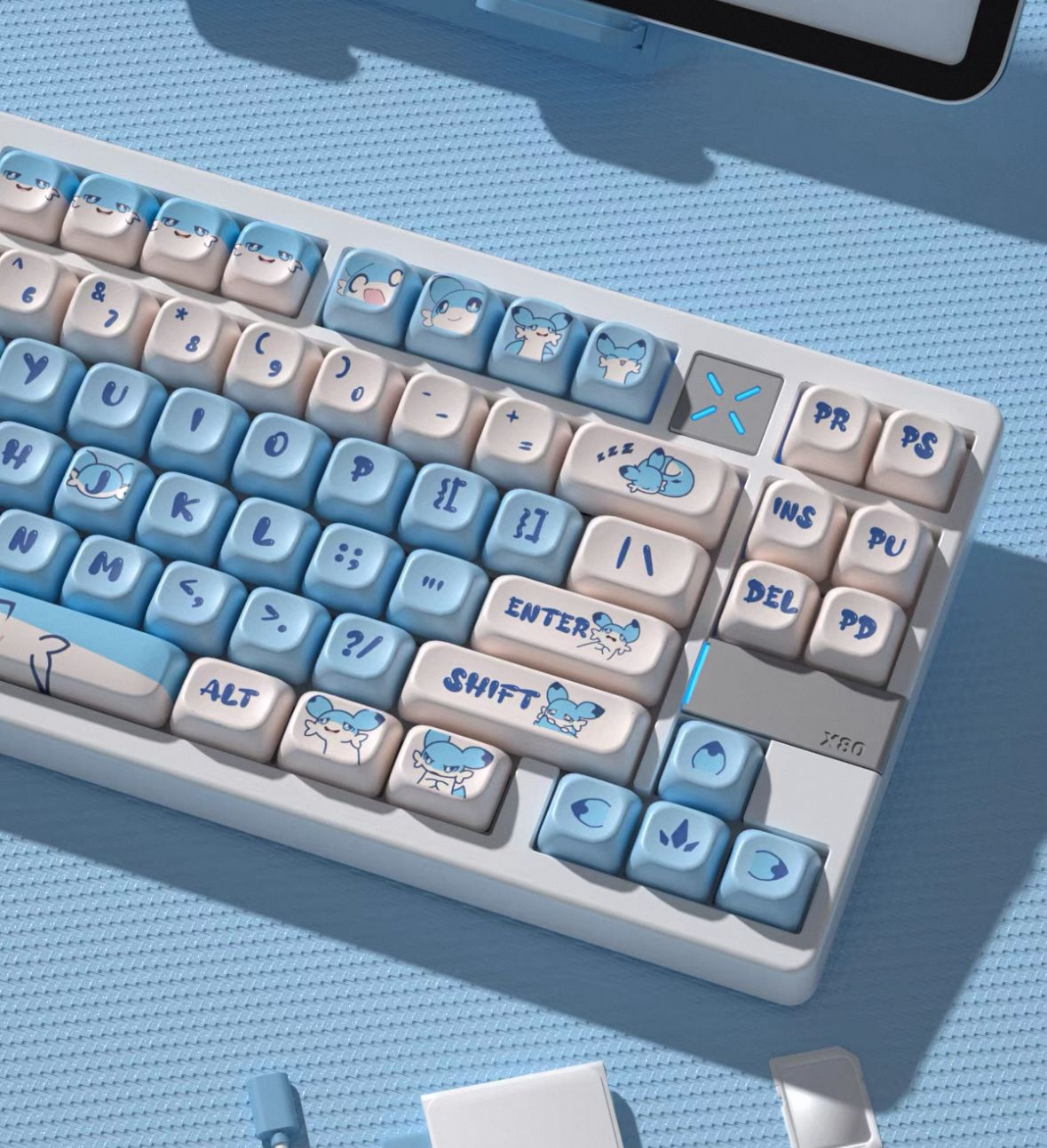 Furret Keycap Set