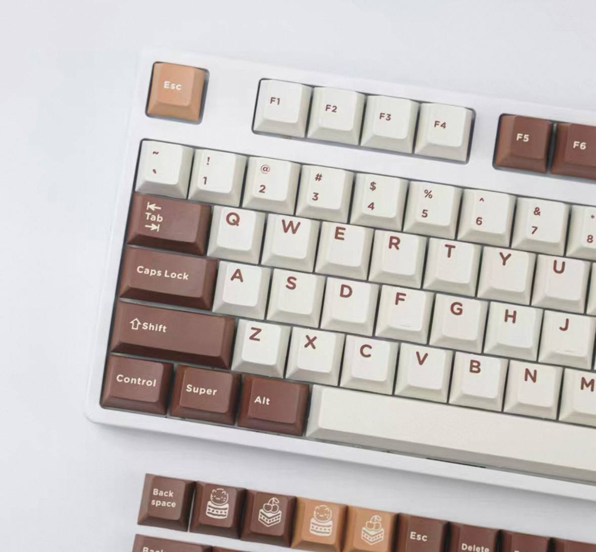 Tiramisu Cherry Keycap Set