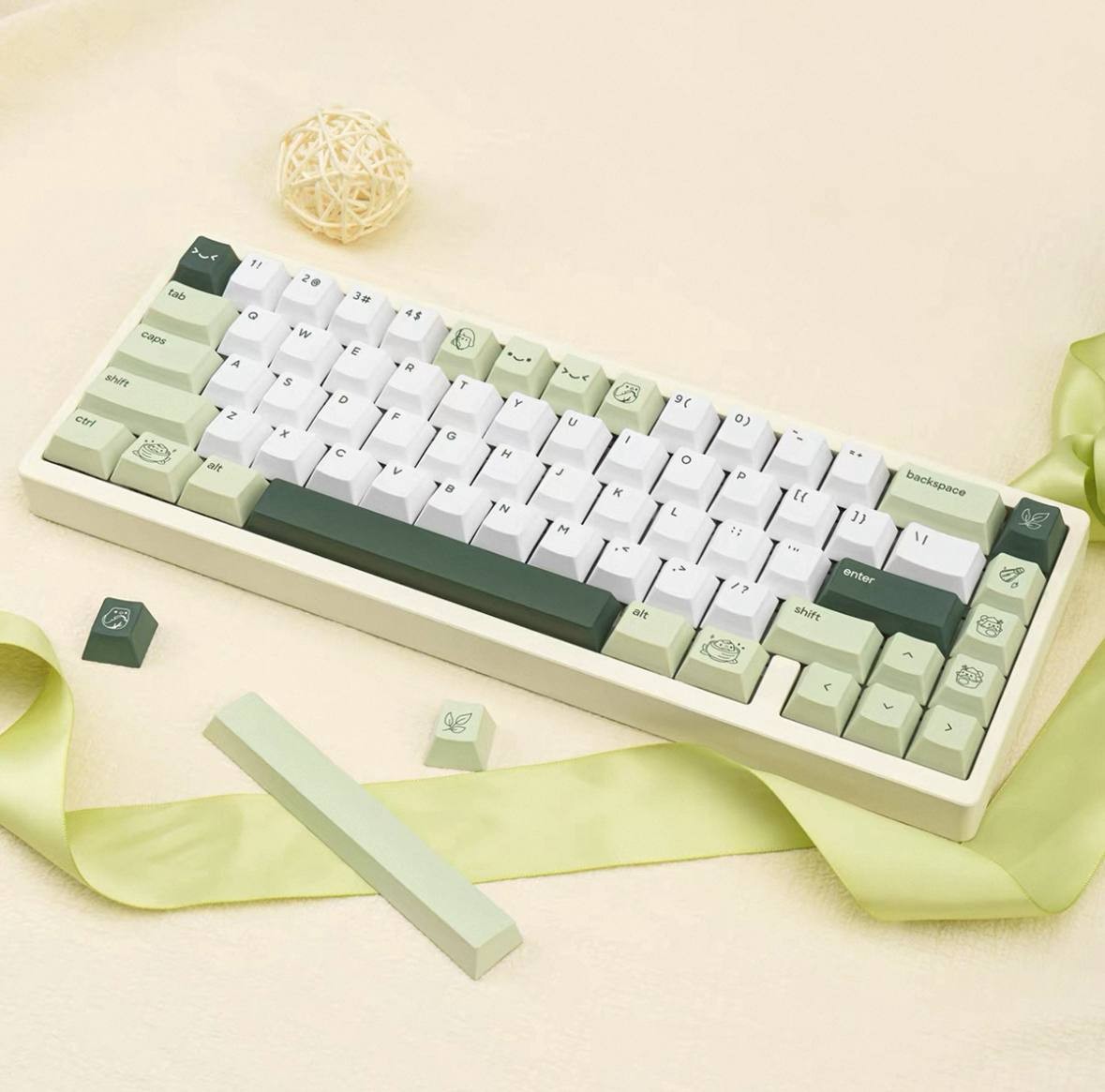 Matcha Keycap Set