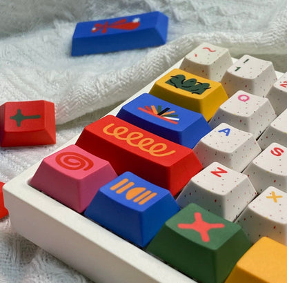 DK Motif Keycaps