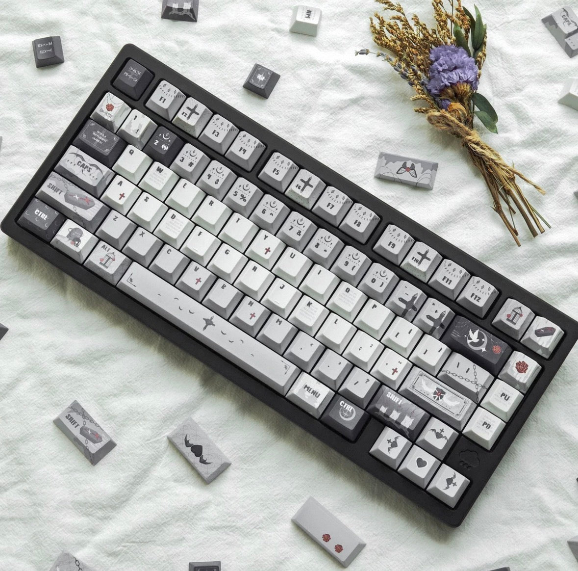 DK Pray Keycap Set