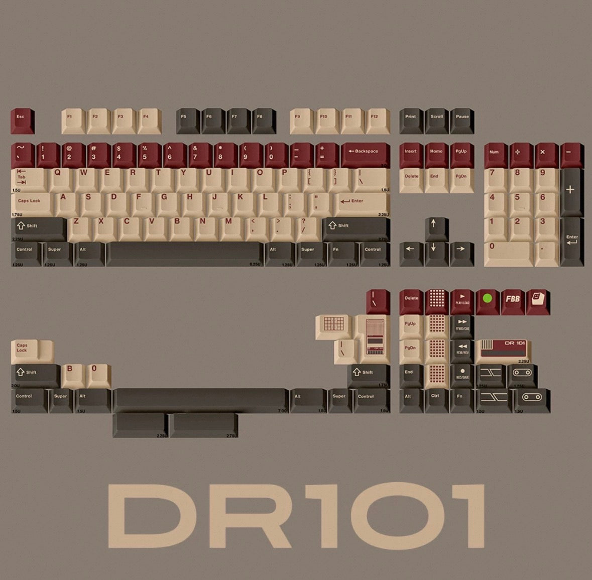 FBB DR101 Keycap