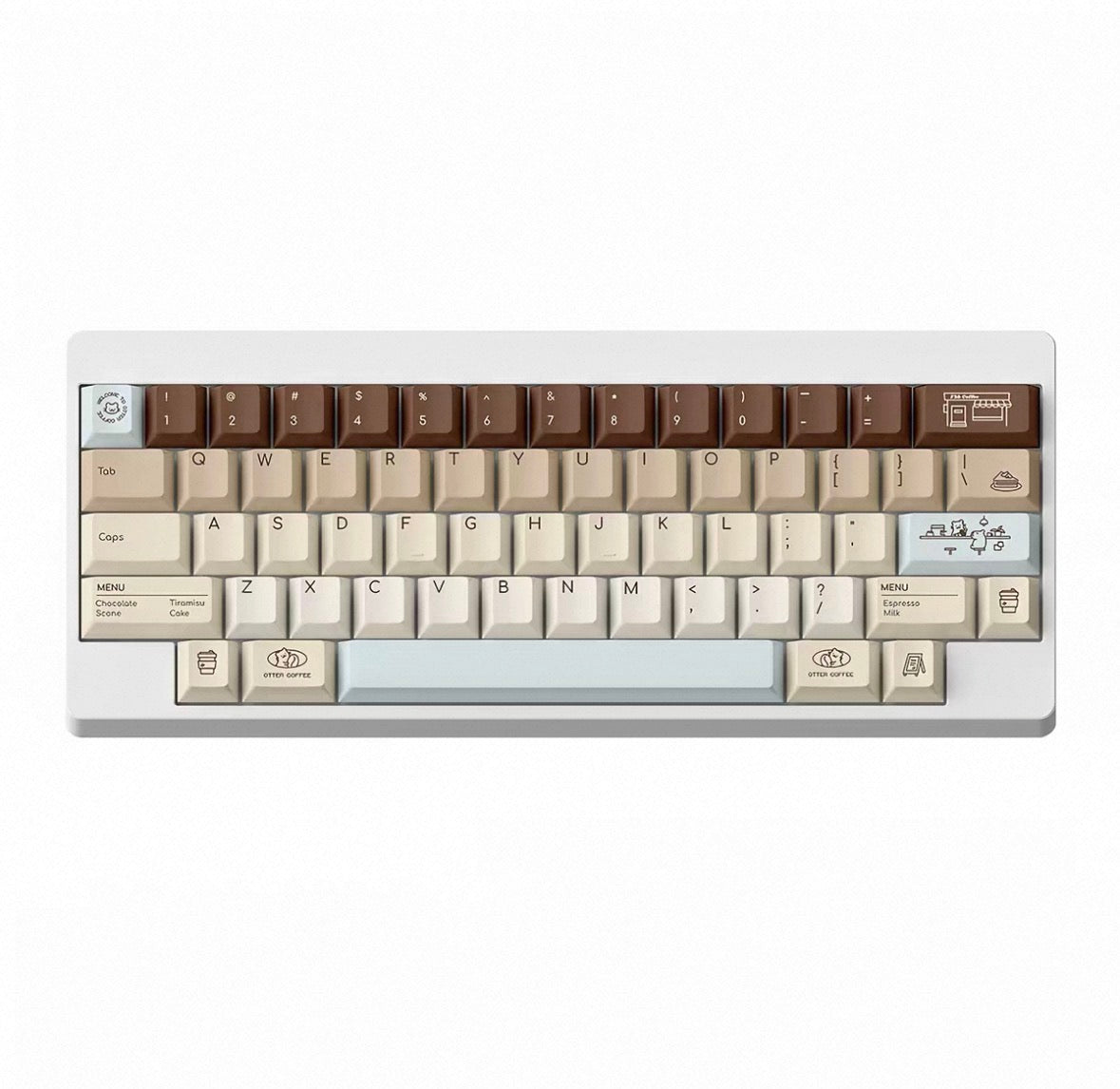 FBB Otter Coffee Keycaps