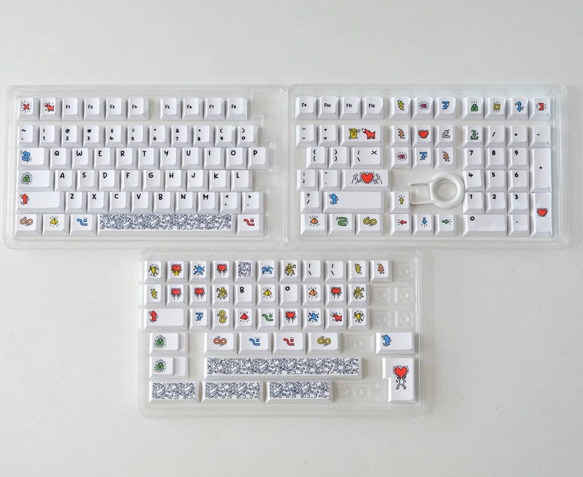Peace Keycap Set