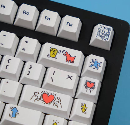 Peace Keycap Set