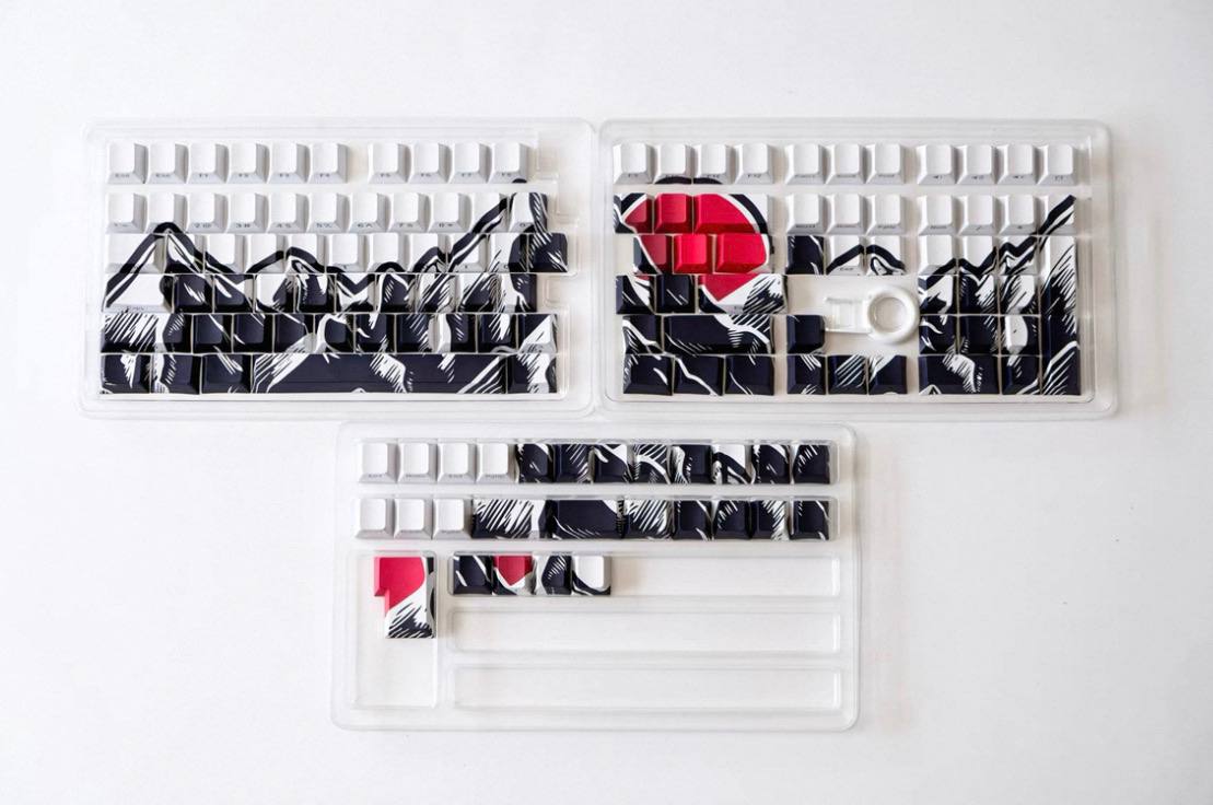 Rising Sun Keycap Set