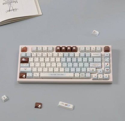 Sea Salt Chocolate Keycap Set