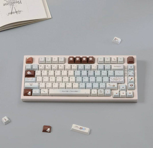 Sea Salt Chocolate Keycap Set