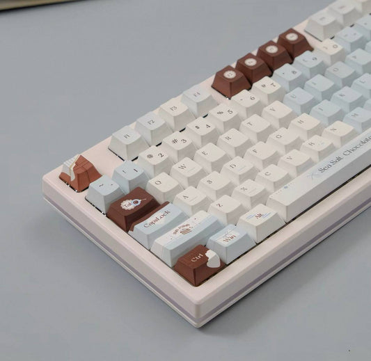 Sea Salt Chocolate Keycap Set