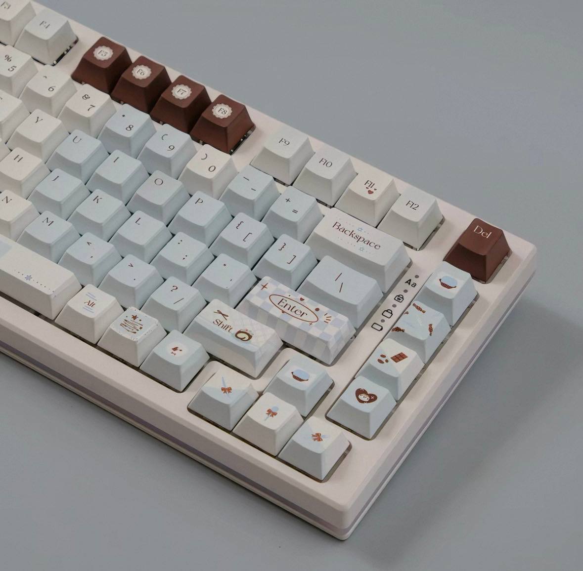 Sea Salt Chocolate Keycap Set