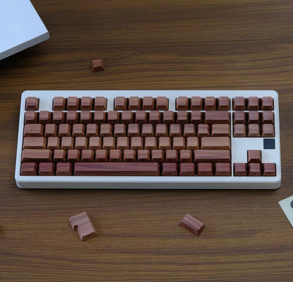Walnut Keycap Set