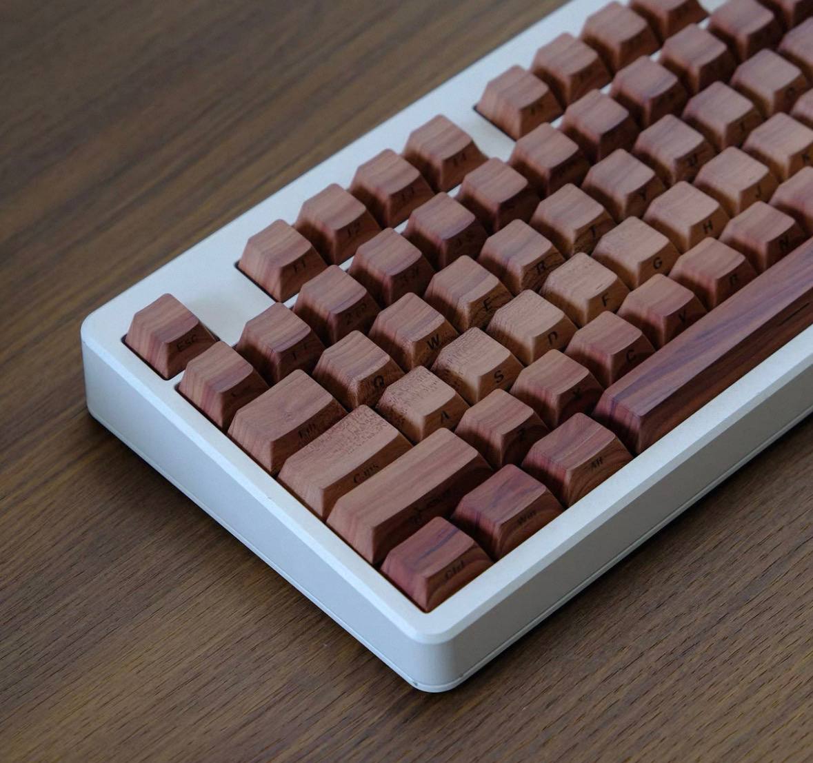 Walnut Keycap Set