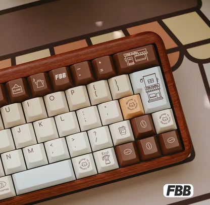 FBB Otter Coffee Keycaps