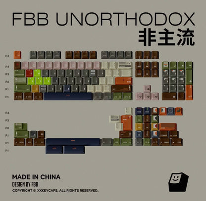 FBB Unorthodox Keycaps