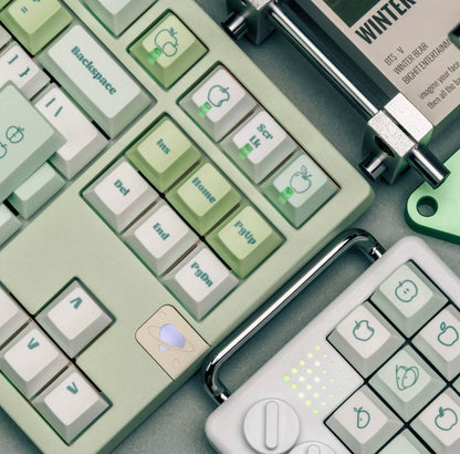 DK Green Apple Keycaps