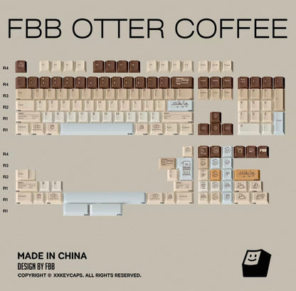 FBB Otter Coffee Keycaps