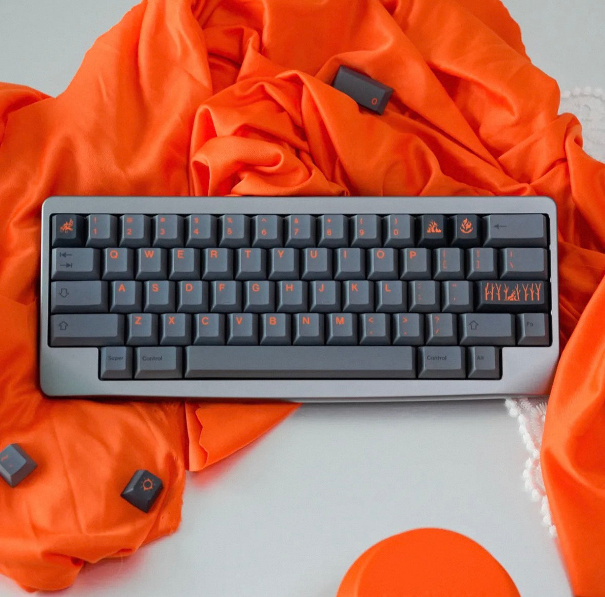 DK Cinder Keycap Set
