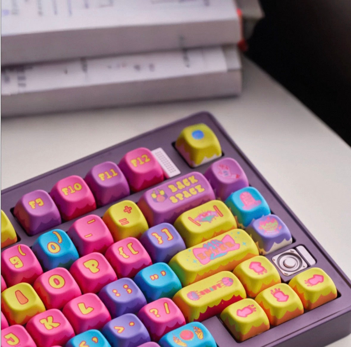 Quirky Graffiti Keycap Set