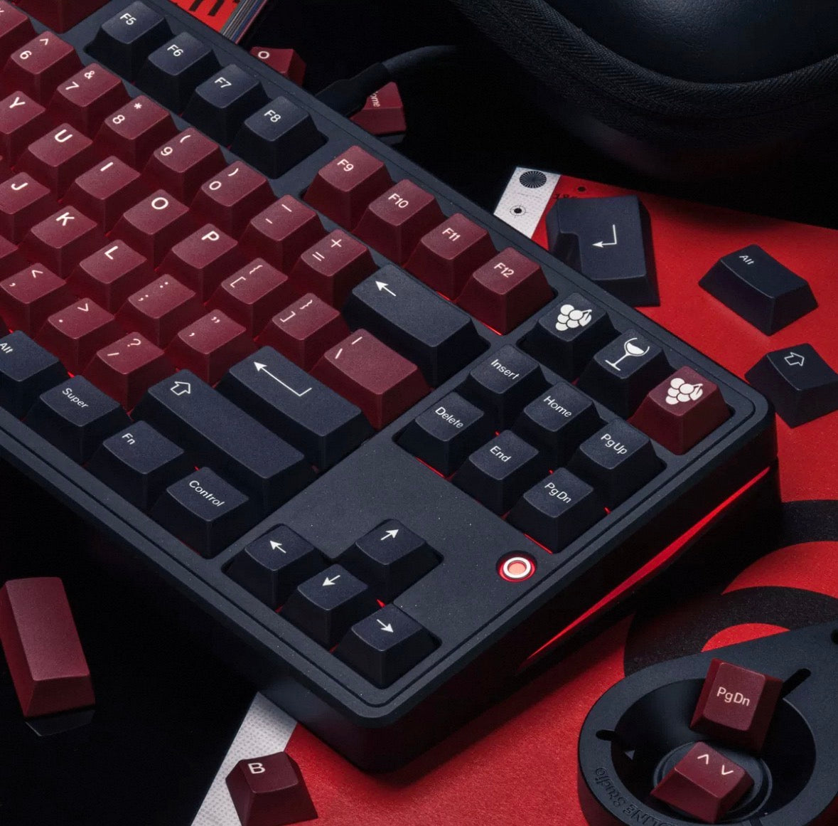 Red Wine Keycaps