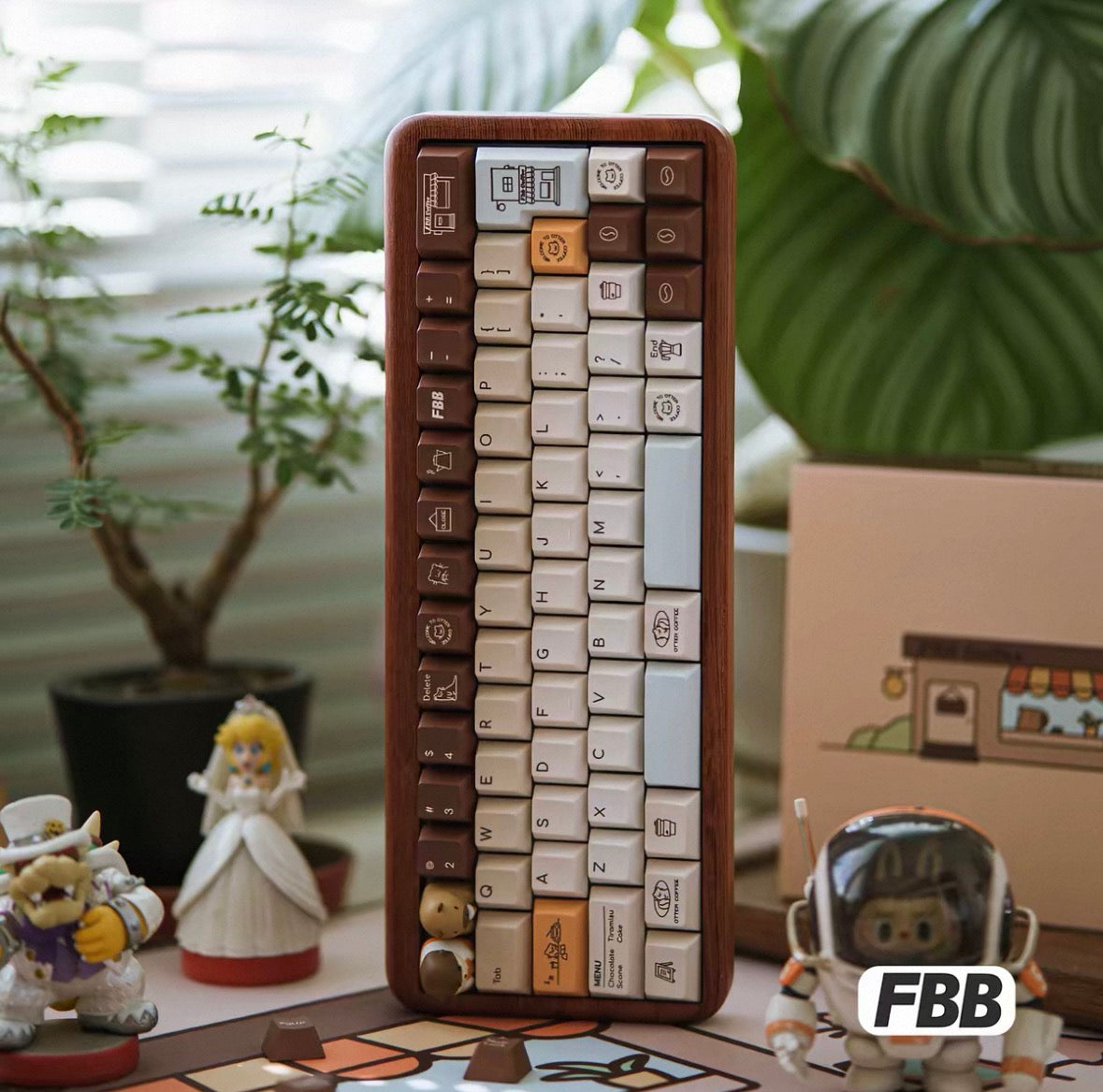 FBB Otter Coffee Keycaps
