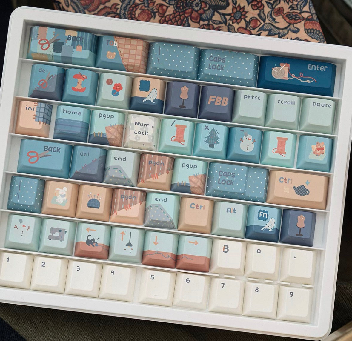 FBB Sewing Keycaps