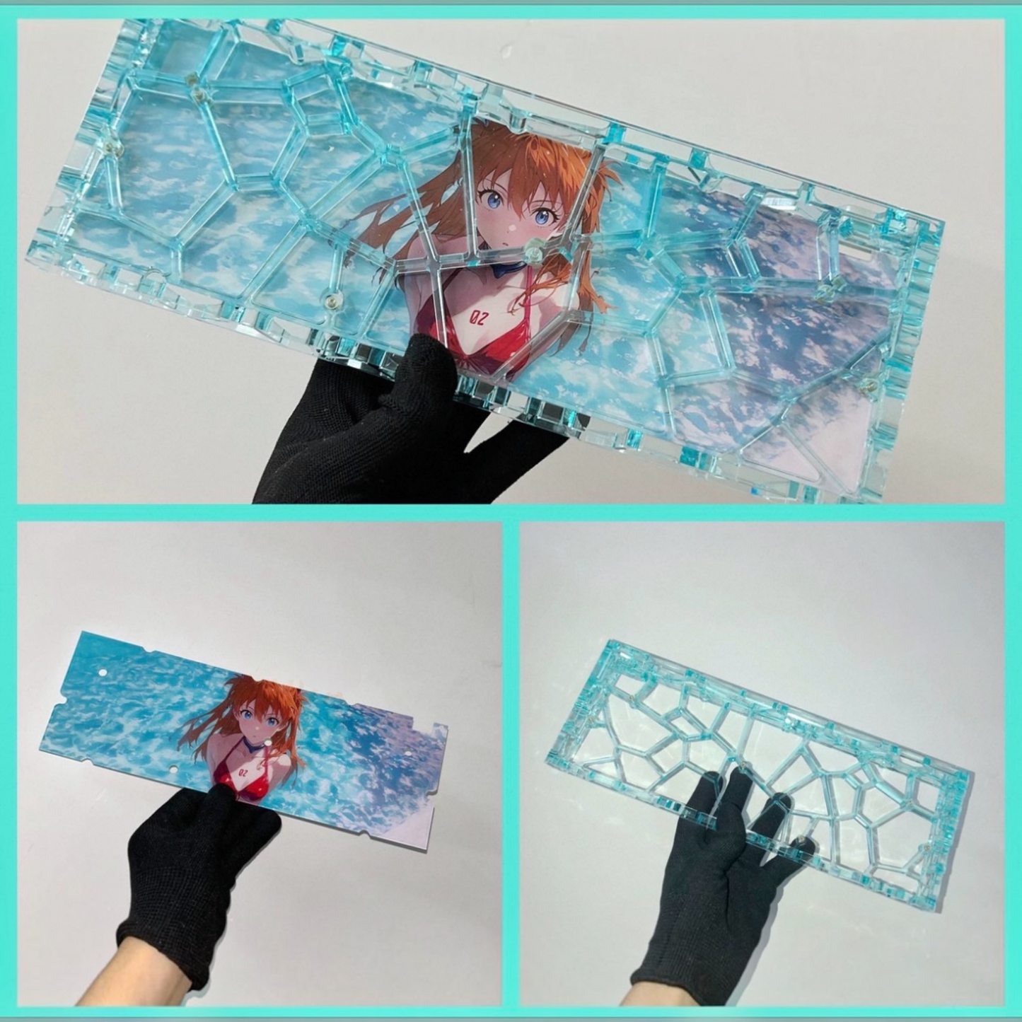 Custom GH60 Keyboard Casing and Backplate