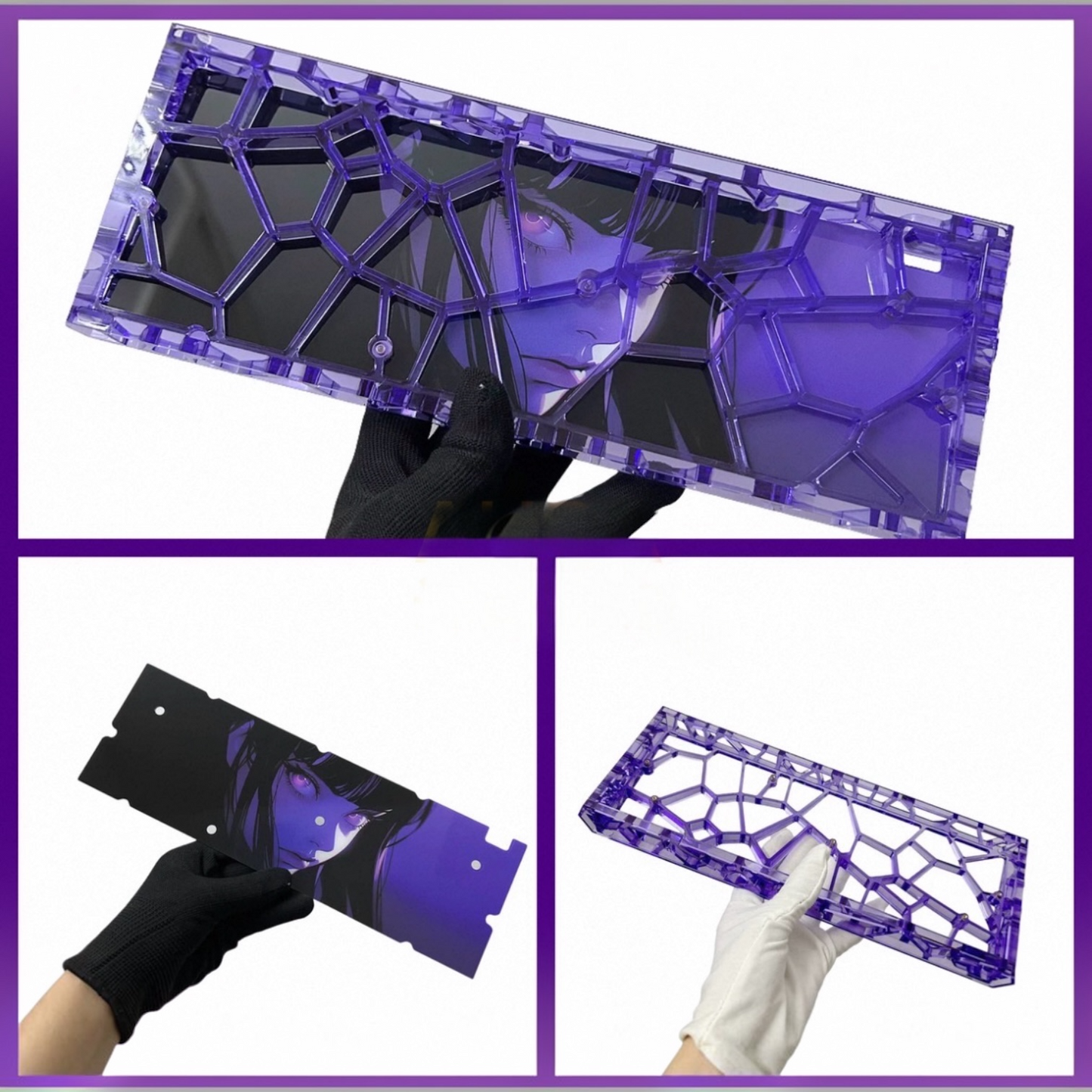 Custom GH60 Keyboard Casing and Backplate