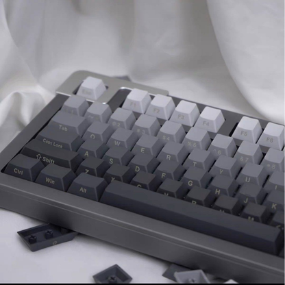 Grey Gradient Keycap Set