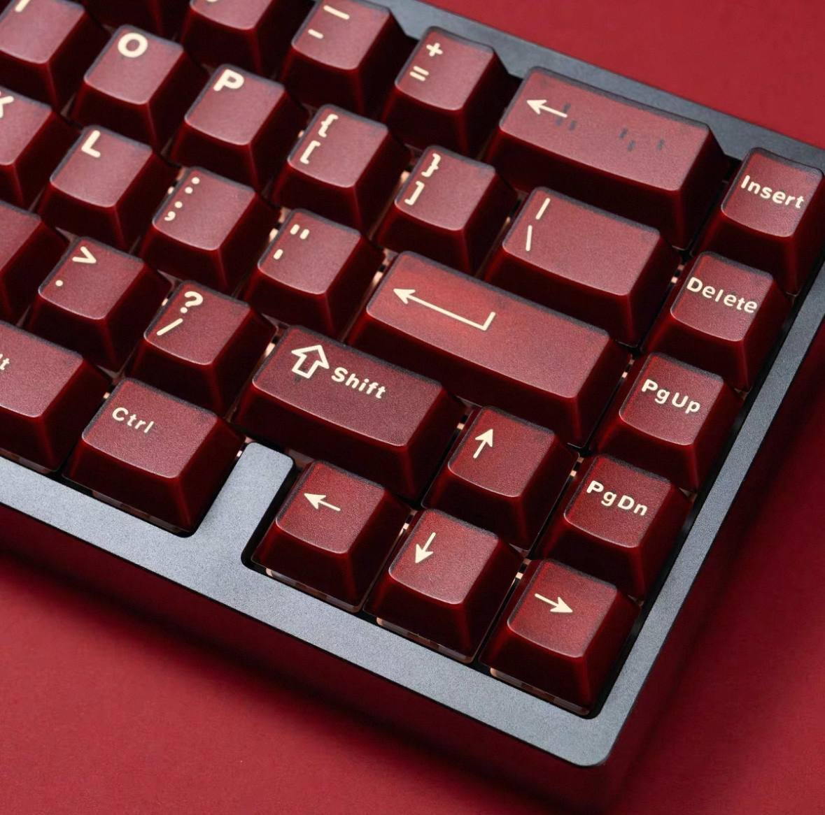 Red Pyga Keycap Set