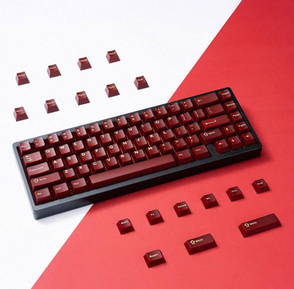 Red Pyga Keycap Set