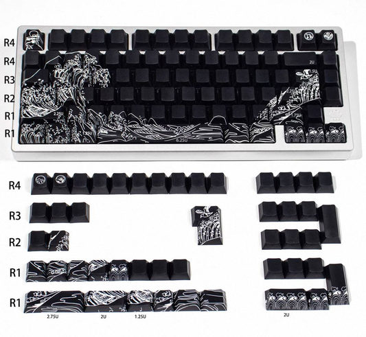 Wave Keycap Set