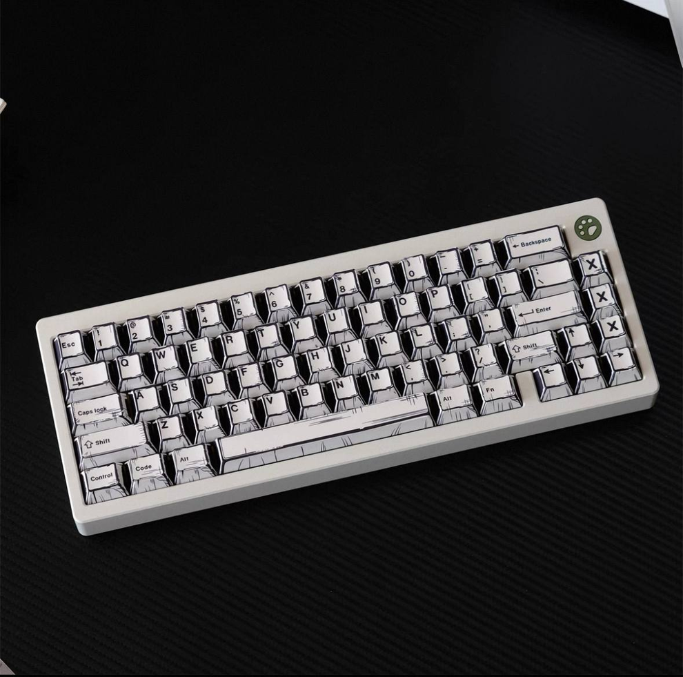 Comic Style Keycap Set – keebs.sg | Custom Keyboards For You