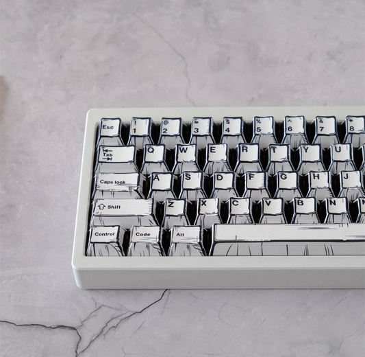 Comic Style Keycap Set