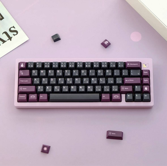 Black Rose Keycap Set