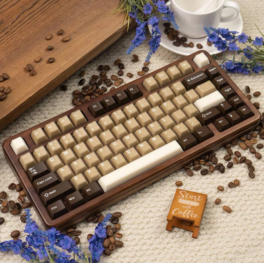 Translucent Coffee Keycap Set