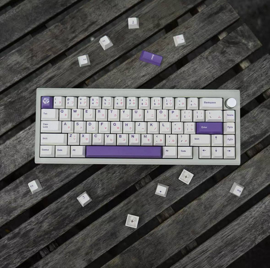 Purple Accent Keycap Set