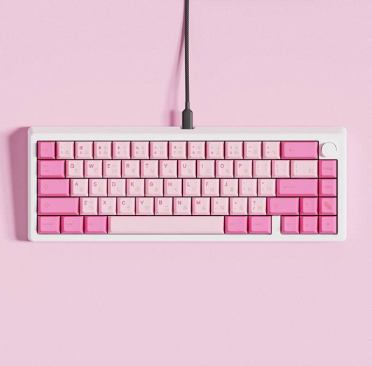 Pink Aniya Keycap Set