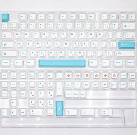 Blue/Pink Accent Keycap Sets
