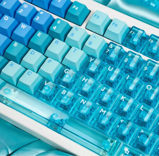 Blue Gradient Keycap Sets